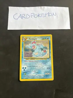 Pokemon Card Feraligatr 5/111-Set Neo Genesis-Ita-Holo-Good! - Image 1