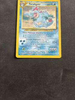 Pokemon Card Feraligatr 5/111-Set Neo Genesis-Ita-Holo-Good! - Image 3