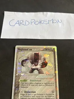 Pokemon Card Registeel Ex Holo 99/101 • Ex Leggende Nascoste-Ita-Holo-Nm/Mint! - Image 2