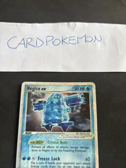 Pokemon Card Regice Ex 97/101 - Ex Leggende Nascoste-eng-Good! - Image 2