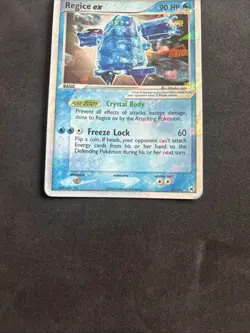 Pokemon Card Regice Ex 97/101 - Ex Leggende Nascoste-eng-Good! - Image 3