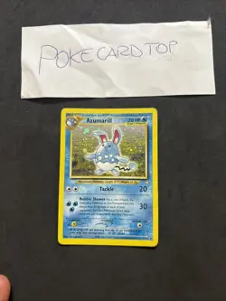 Pokemon Card Azumarill 2/111 -Neo Genesis-eng-Holo-good! - Image 1