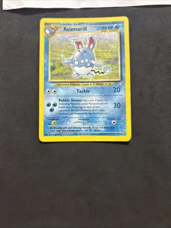 Pokemon Card Azumarill 2/111 -Neo Genesis-eng-Holo-good! - Image 3