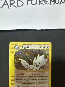 Pokemon Card TOGETIC H27/H32 - Set Aquapolis - ENG - Holo - Rare. Good - Image 3