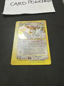 Pokemon Card TOGETIC H27/H32 - Set Aquapolis - ENG - Holo - Rare. Good - Image 4