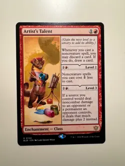 Magic MTG • Artist's Talent • Bloomburrow 124 • R • ENG • MINT - Image 1