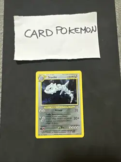Carte Pokemon STEELIX Neo Genesis 15/111 Holo Rara ITA NM Vintage WOTC Nm - Image 1