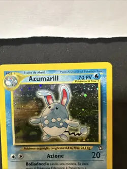 Carte Pokemon Azumarill 2/111 Neo Genesis Swirl Holo Vintage Wizards Ita MINT - Image 4
