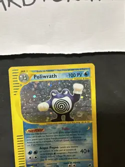 Pokemon Poliwrath Expedition Holo 24/165 ITA Nm - Image 3
