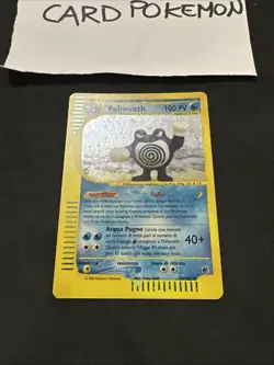 Pokemon Poliwrath Expedition Holo 24/165 ITA Nm - Image 4