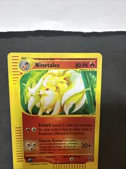 Pokemon Ninetales 57/165 - Expedition - Rara - ITA Holo Mint - Image 3