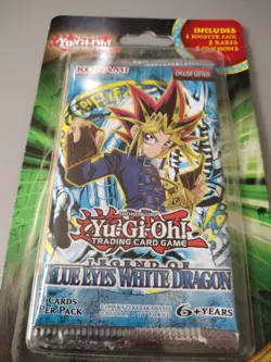 Yu-Gi-Oh TCG Legend of Blue Eyes White Dragon Blister Booster Pack MINT - Image 3