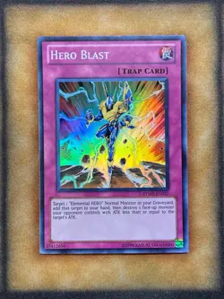 Yugioh Hero Blast RYMP-EN032 Super Rare NM - Image 1