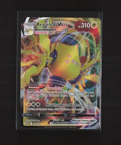 Regieleki VMAX 058/195 Silver Tempest Ultra Rare Holo Pokemon Card - Image 1