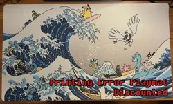 *PRINTING ERROR* Riding the Great Wave TCG Playmat Trading Card Board Game Mat - Image 1