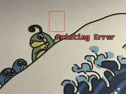 *PRINTING ERROR* Riding the Great Wave TCG Playmat Trading Card Board Game Mat - Image 3