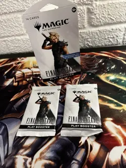 Magic The Gathering Final Fantasy Play Booster Pack ×2 (14 Cards Each) - Image 1