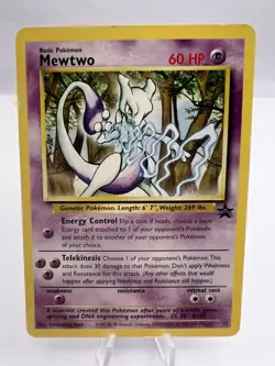 Pokemon Card Mewtwo JR Stamp Rally Promo 2000 Japanese - Image 1
