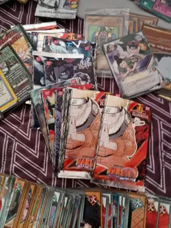 Naruto Trading Cards Assorted with tins Pks all are opened - Image 2