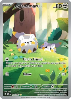 Togedemaru 104/094 Me02: Phantasmal Flames Holo for sale online - Image 3