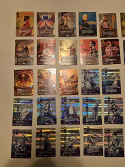Star Wars Unlimited TCG Secrets of Power Complete Prestige FOIL set of 43 cards - Image 2