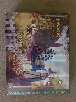 WOTC MTG LoTR Tales of Middle-Earth Collector Booster Pack - 15 Cards 195166205274 - Image 1