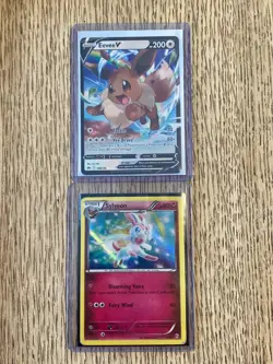 Pokemon Card Lot; Eeveelutions: glaceon,vaporeon,umbreon,sylveon,flareon,jolteon - Image 2