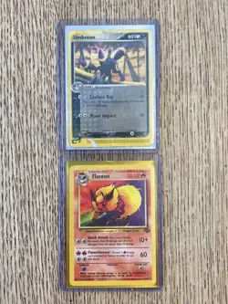Pokemon Card Lot; Eeveelutions: glaceon,vaporeon,umbreon,sylveon,flareon,jolteon - Image 5