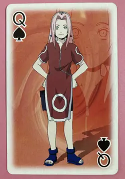 Sakura Naruto Poker NARUTO Card Very Rare BANDAI Japanese Ninja Anime F/S - Image 1