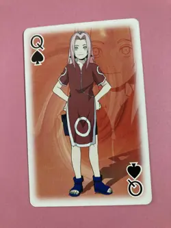 Sakura Naruto Poker NARUTO Card Very Rare BANDAI Japanese Ninja Anime F/S - Image 3