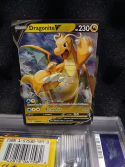 Pokemon Dragonite V 049/078 Pokemon GO Ultra Rare (Full Art) Holo Card - Image 1