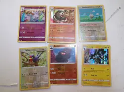 Lot of 6 Pokemon Reverse Holo/ Holo Cards - Image 1