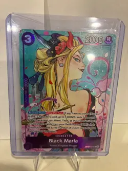 🔥🔥Black Maria (Illustration Box Vol.2) OP08-074 One Piece Promotion Cards Foil - Image 1