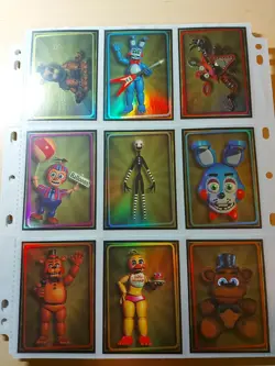 Complete Five Nights At Freddy's Trading Cards Set FNAF 120/120 - Image 3