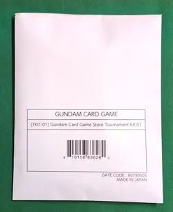 Gundam Card Game Store Tournament Kit 01 with Free Shipping - Image 1