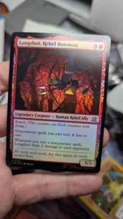 1x Longshot Rebel Bowman Foil NM - Magic MTG TLA TLE Avatar x1 - Image 1