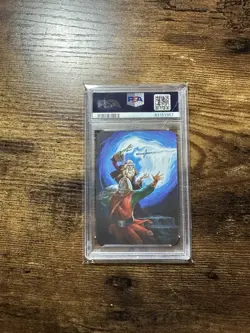 Sorcery: Contested Realm Alpha Telekinesis Exceptional Foil NM PSA 9 Mint - Image 2