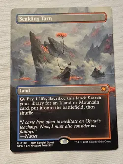 Scalding Tarn (Borderless) - Near Mint - Special Guests - MTG - Image 1