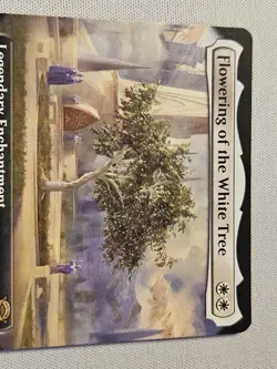 MTG Flowering of the White Tree - Extended Art Light Play English LOTR - Image 3