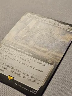 MTG Flowering of the White Tree - Extended Art Light Play English LOTR - Image 4