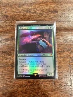 1x Tifa Lockhart, Foil, Final Fantasy, Magic the Gathering MTG NM - Image 1