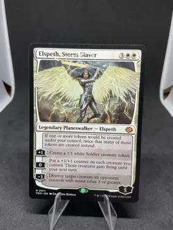Elspeth, Storm Slayer Promo Pack: Tarkir: Dragonstorm Regular MTG 0011 - Image 1