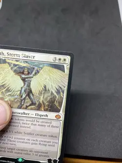 Elspeth, Storm Slayer Promo Pack: Tarkir: Dragonstorm Regular MTG 0011 - Image 2