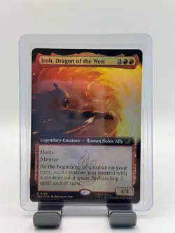 MTG, Iroh, Dragon of the West FOIL Extended Art Avatar: Last Airbender: Eternal - Image 1