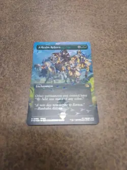 A Realm Reborn Borderless Chocobo Track FOIL MTG Final Fantasy - Image 1