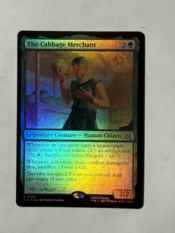 The Cabbage Merchant FOIL Rare TLE 134 (MTG Avatar 2025) - Image 1