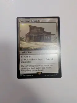 MTG - Scavenger Grounds - Fallout (PIP) NM/M Condition - Image 1