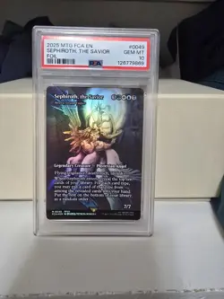 PSA 10 Sephiroth, the Savior - (Showcase) Final Fantasy: Through the Ages Foil - Image 1