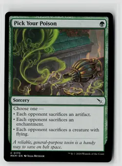 MTG Murders At Karlov Manor Pick Your Poison x4 NM Common - Image 1