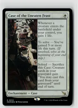MTG MKM Karlov Manor Case Of The Uneaten Feast Foil x1 NM Rare - Image 1